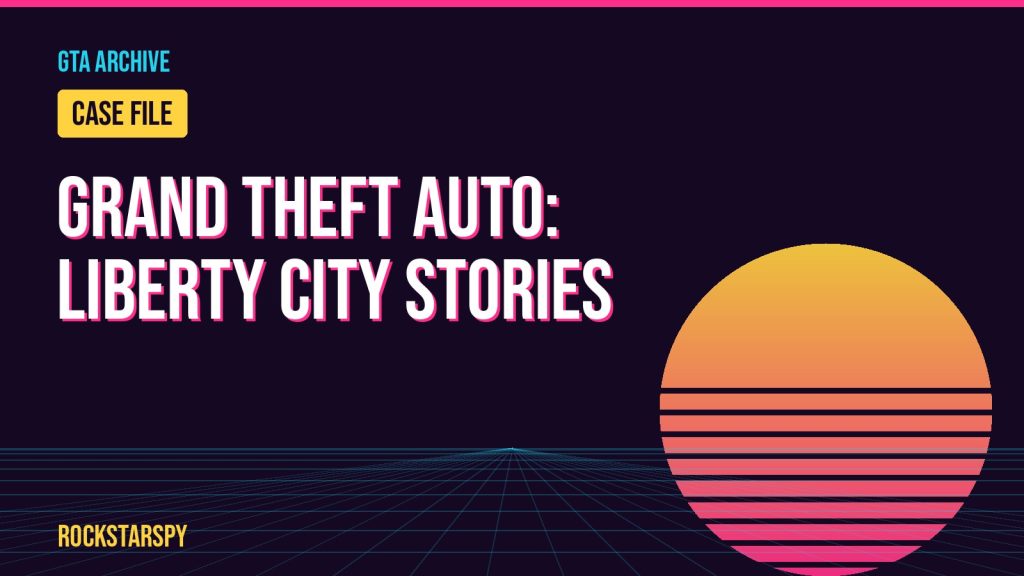 Grand Theft Auto: Liberty City Stories